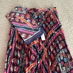 Ann Taylor skirt and matching scarf